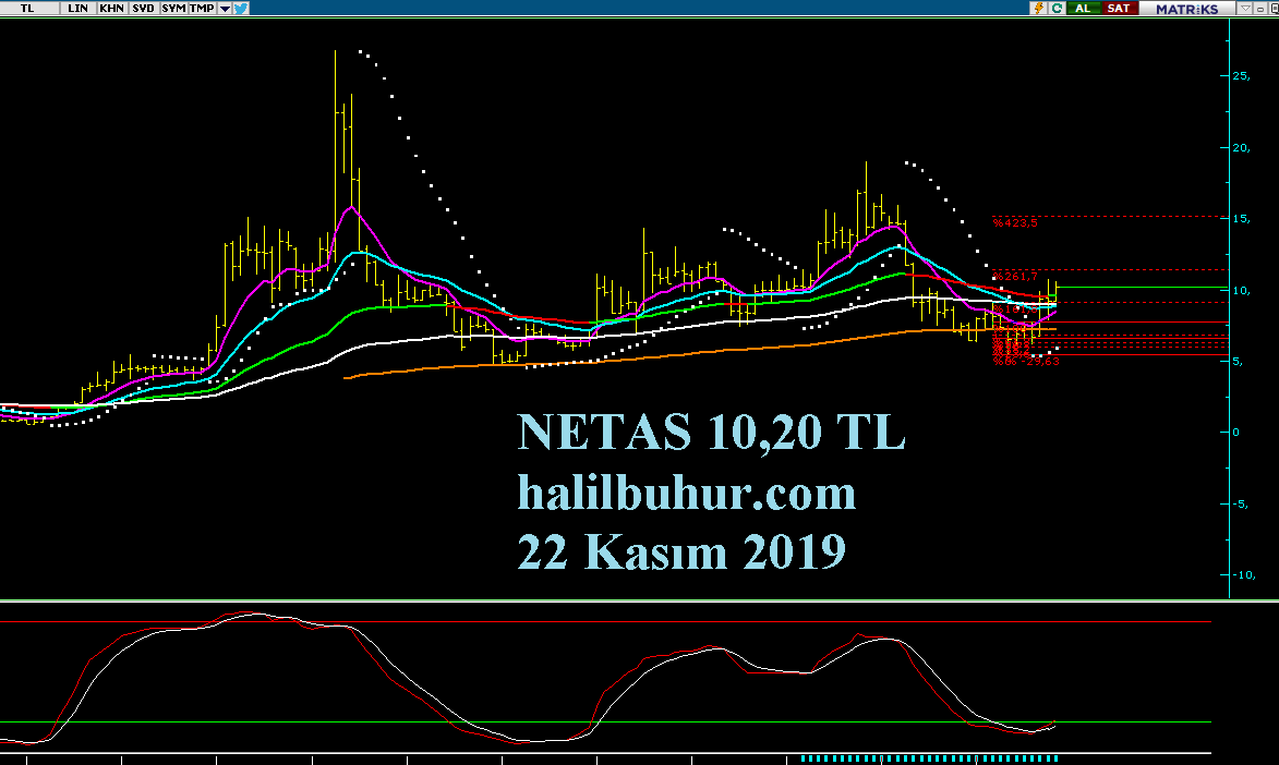 NETAS FiboRet Teknik Analizi Halil BUHUR